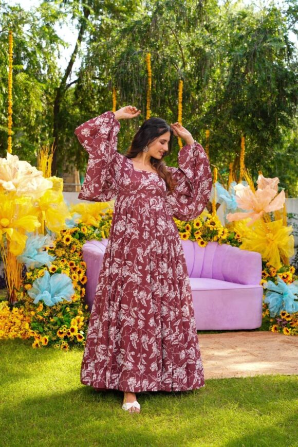 Sarika chinon georgette maxi - Image 5