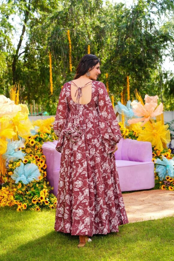 Sarika chinon georgette maxi - Image 8