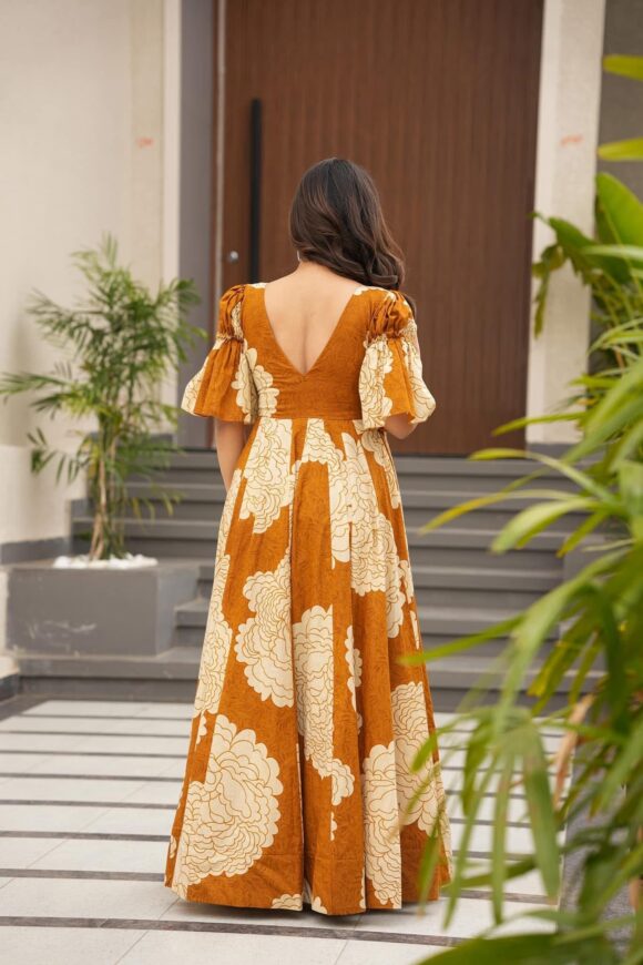 Sunflower cotton maxi - Image 5