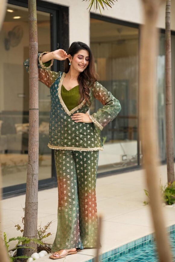 Lotus green co-ord set - Image 6