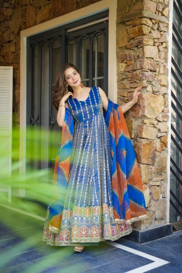 Mystic Blue Maxi Set - Image 3