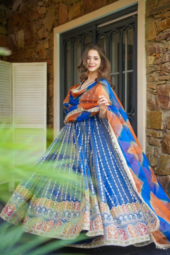 Mystic Blue Maxi Set