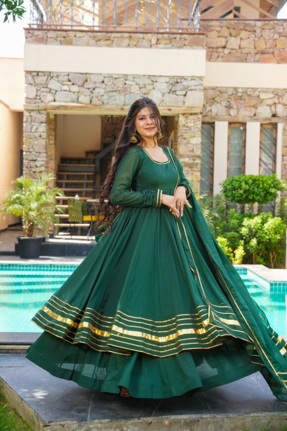 Forest Muse Georgette Suit Set - Image 6