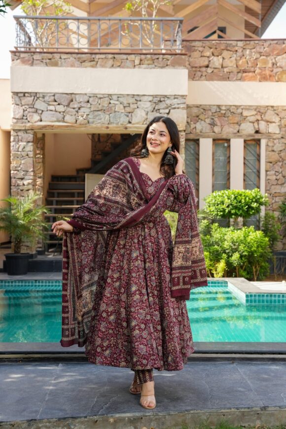 Raunaq Cotton Suit Set - Image 5