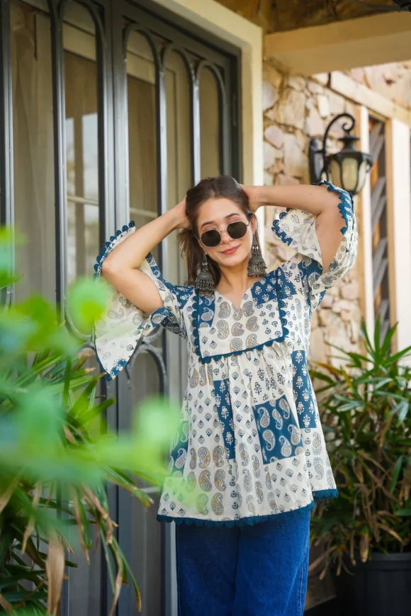 Cloud Thread Cotton Top - Image 2