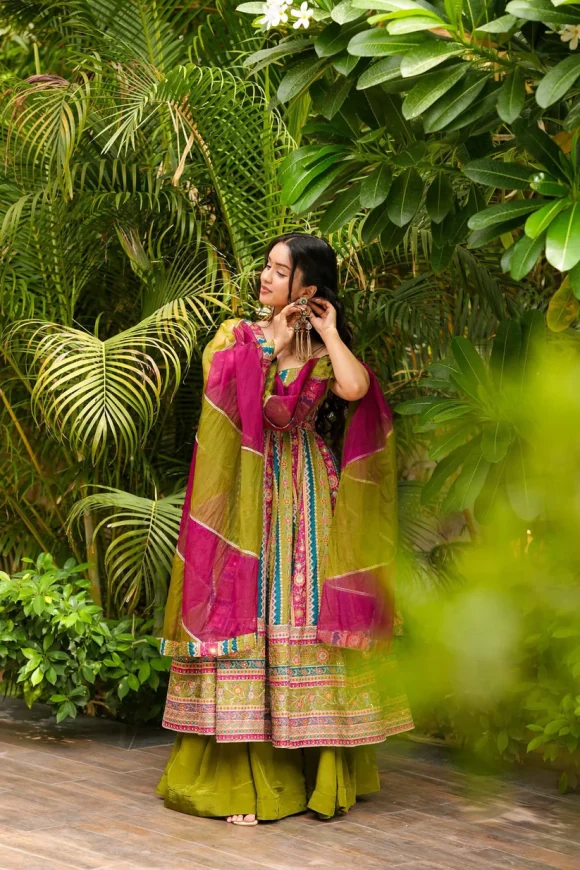 Firoza Fable Heavy Suit Set - Image 4