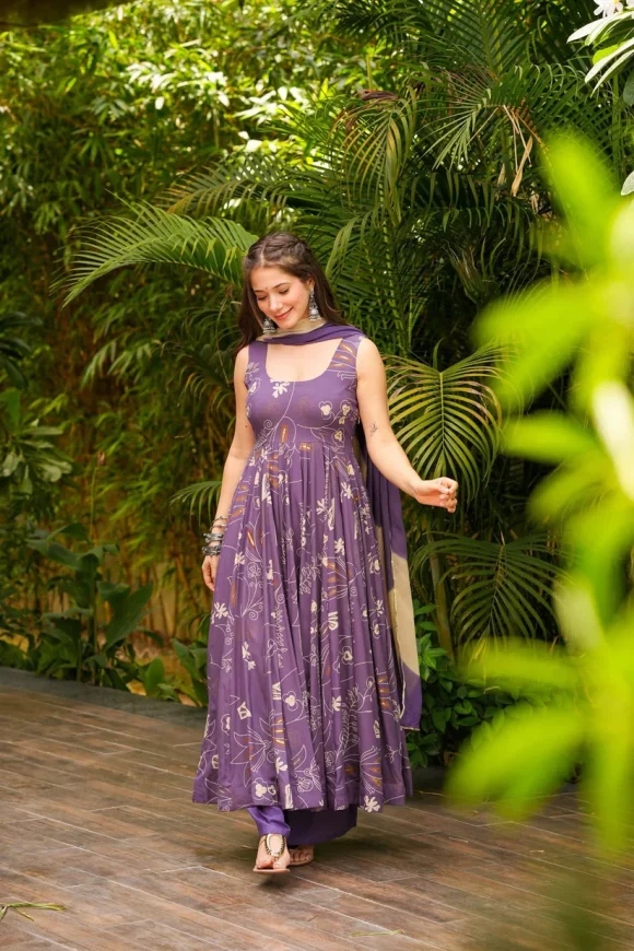 Verlina Rayon Suit Set - Image 3